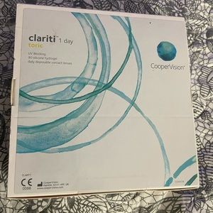 COOPER VISION NEW Clariti 1 day toric 90ct